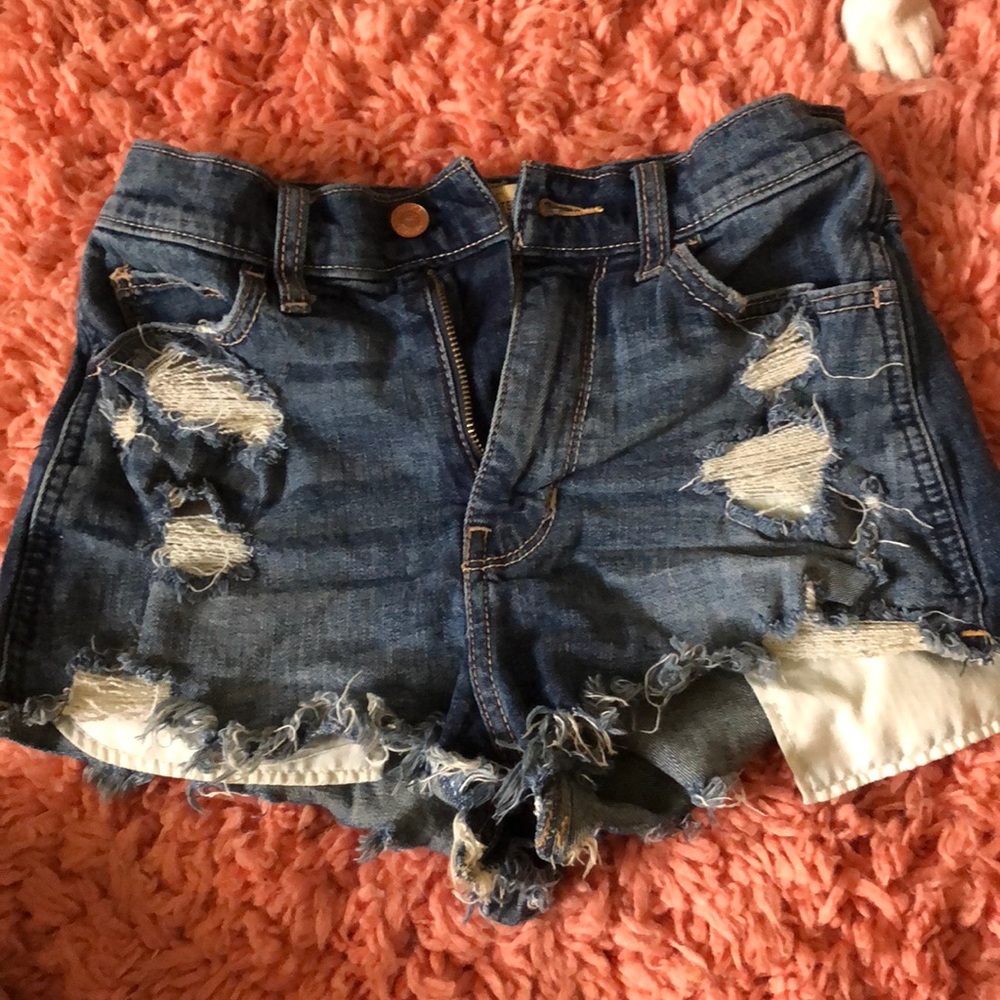 High waisted shorts